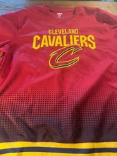 CLEVELAND CAVALIERS Embroidered NBA UNK Size XL Warm Up Jersey