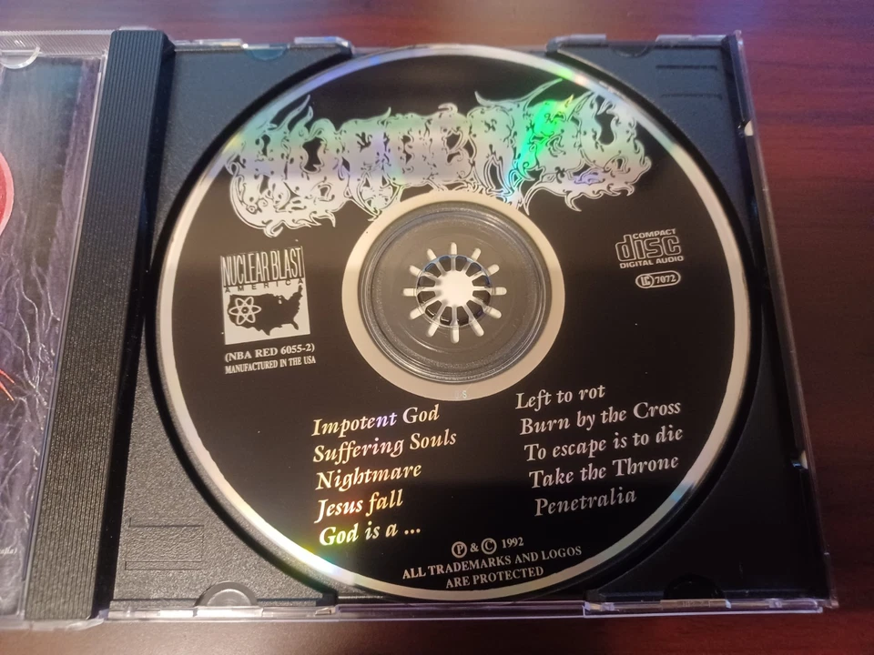 Penetralia by Hypocrisy CD 1992 Original Nuclear Blast Gorement Epitaph - Image 3 of 4