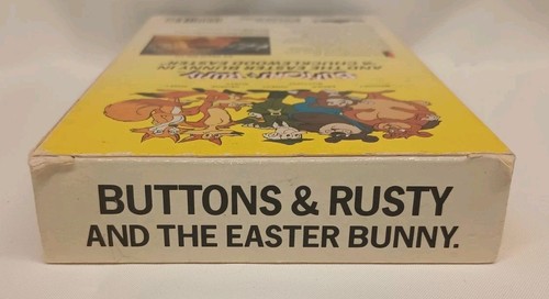1987 Buttons & Rusty and the Easter Bunny (VHS) Tape Summit Media Cartoon Rare - Picture 5 of 6