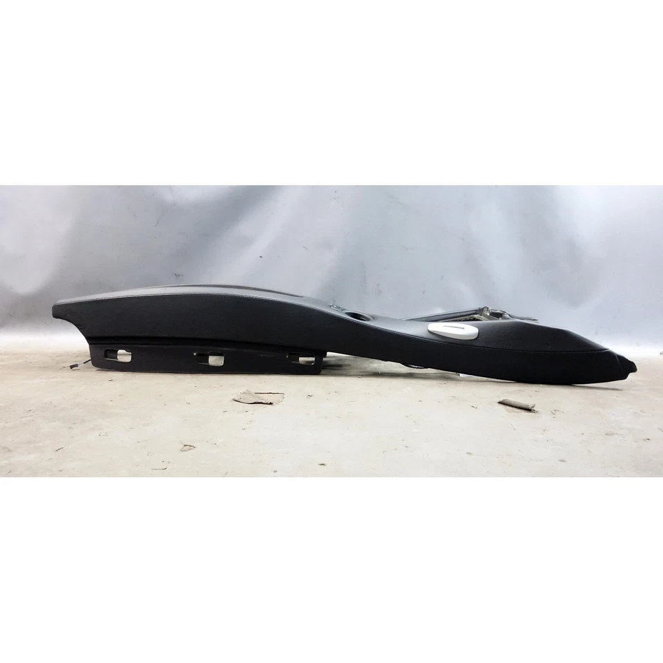 BMW 06-08 E63 E64 M6 All Leather Center Console Assembly Panel Black OEM - Image 3 of 4