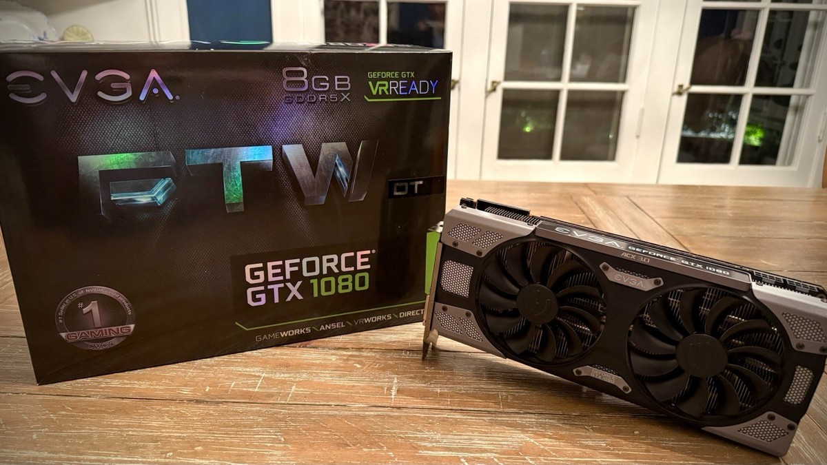 EVGA 08G-P4-6686-KR GeForce GTX 1080 FTW2 Gaming Video Card