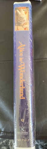 ALICE IN WONDERLAND VHS Hallmark Robbie Coltrane Martin Short Christopher Lloyd - Picture 3 of 3
