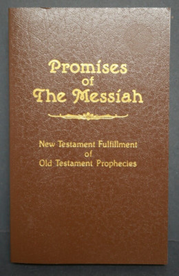 Promises of The Messiah New Testament Fulfillment Book 1987 Abram Abraham