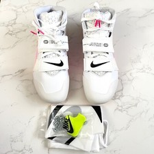 Nike Zoom Javelin Elite 3 Track Spikes White Pink Orange Mens Size 11 AJ8119-101