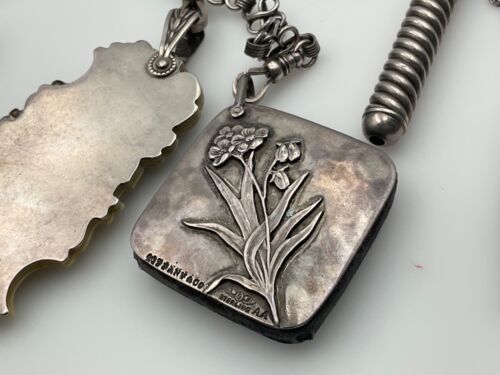 Tiffany & Co. Victorian Sterling Silver Chatelaine Pendant Customer Made. $10k - Picture 4 of 11