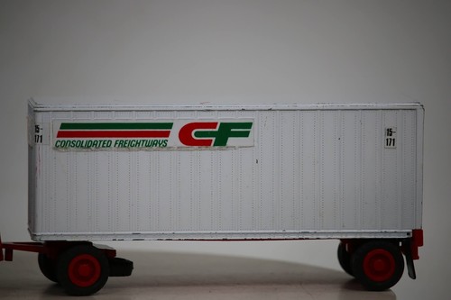 1/53 Scale Consolidated Freightways Diecast Trailer Tonkin - Picture 3 of 15