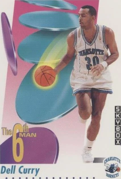 Dell Curry Basketball Sports Trading Cards & Accessories for sale