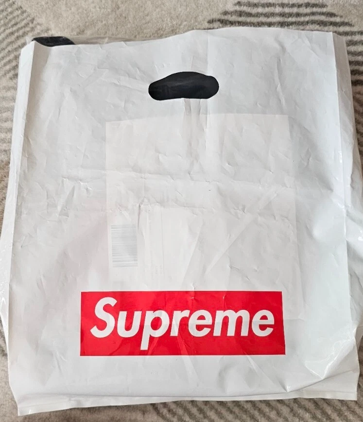 Felpa con cappuccio Supreme X Champion Navy Label taglia XL