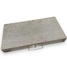 Vintage 35 mm Slide Metal Storage Box Case Holder File for 150 Slides