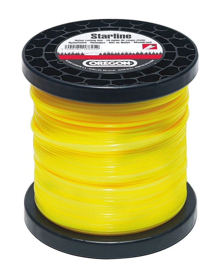 Freischneider Mähfaden sternförmig 3,0 mm x 212m Oregon Starline gelb Motorsense