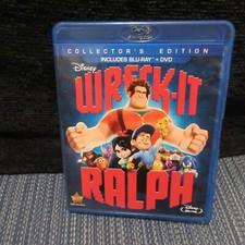 Wreck-It Ralph Two-Disc Blu-ray DVD Very Good