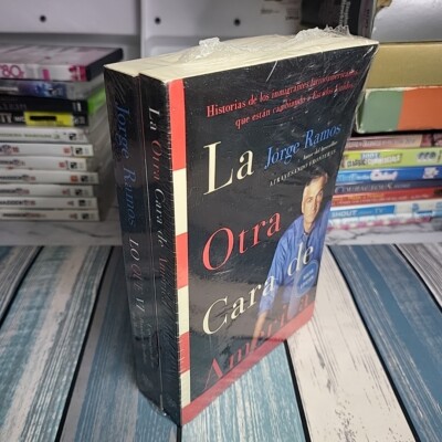La Otra Cara de America: Jorge Ramos Lo Que Vi - Two Brand New Books Double Pack