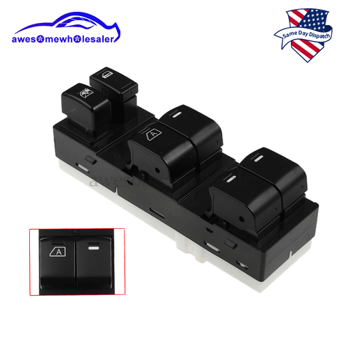 Master Power Window Switch Front Driver Side For 2007-2012 Nissan Altima Sedan - Picture 4 of 6