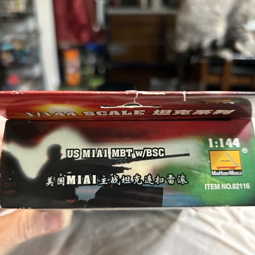 Mini Hobby Models US M1A1 MBT w/BSC Tank 2 Per Box New Old Stock 1:144 Model Kit - 第 2/3 張圖片