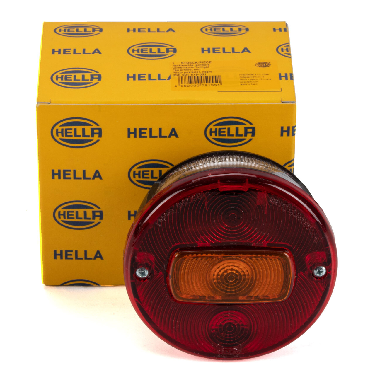 HELLA Heckleuchte Rücklicht UNIVERSAL für Anhänger Baumaschinen Traktor ...