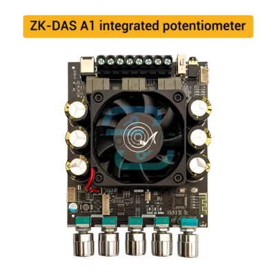 DSP A1 160W+160W+200W 2.1CH Bluetooth Power Amplifier Subwoofer Amplifier Board