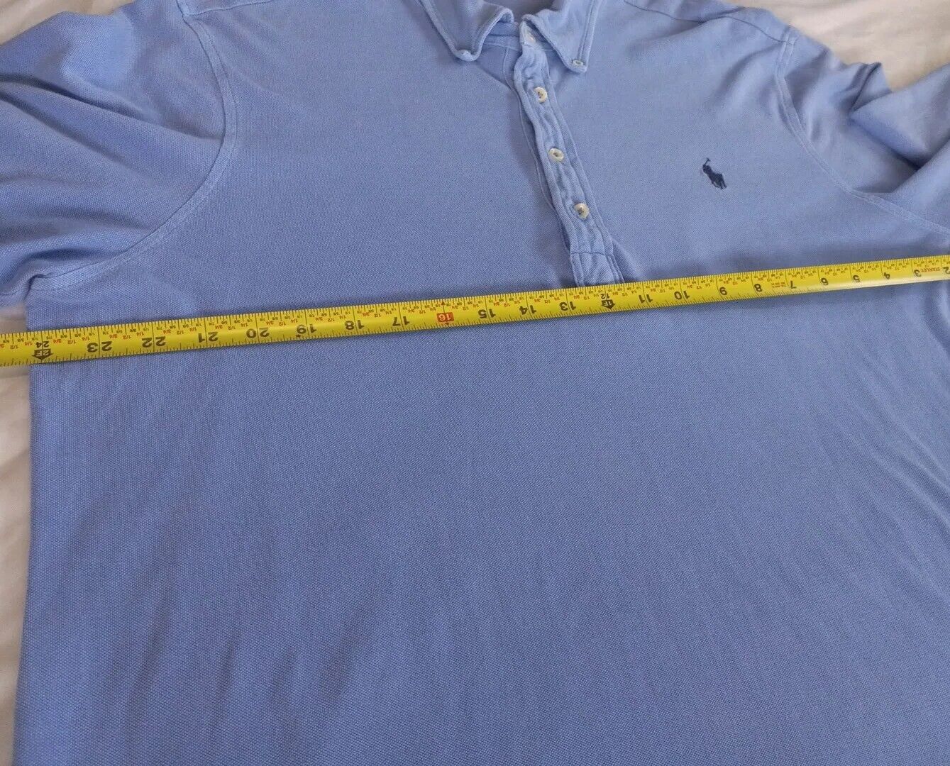 Polo By Ralph Lauren Men Button Up XL Blue Label … - image 6