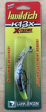 Kwikfish K13X X-Treme Rattle Trapper Dives 15 Feet Stays Down In Fast Water