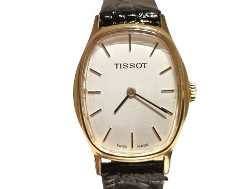 Montre Tissot Swiss ROWI Remontage Manuel Plaqué Or - Occasion Vintage