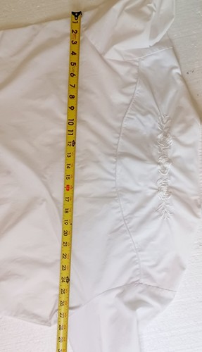 Ely Cattleman Hemd XXL weiß Perlen Druckknopf weiße Rosen Cowboy Western Rockabilly - Bild 6 von 7