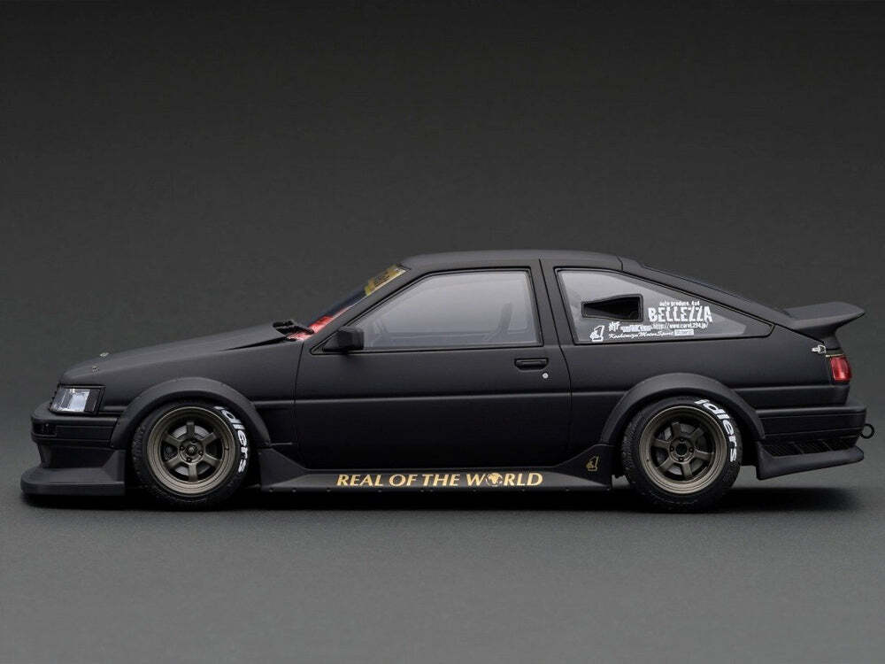 Ignition Model 1/18 RWB Toyota AE86 Matte Black | eBay