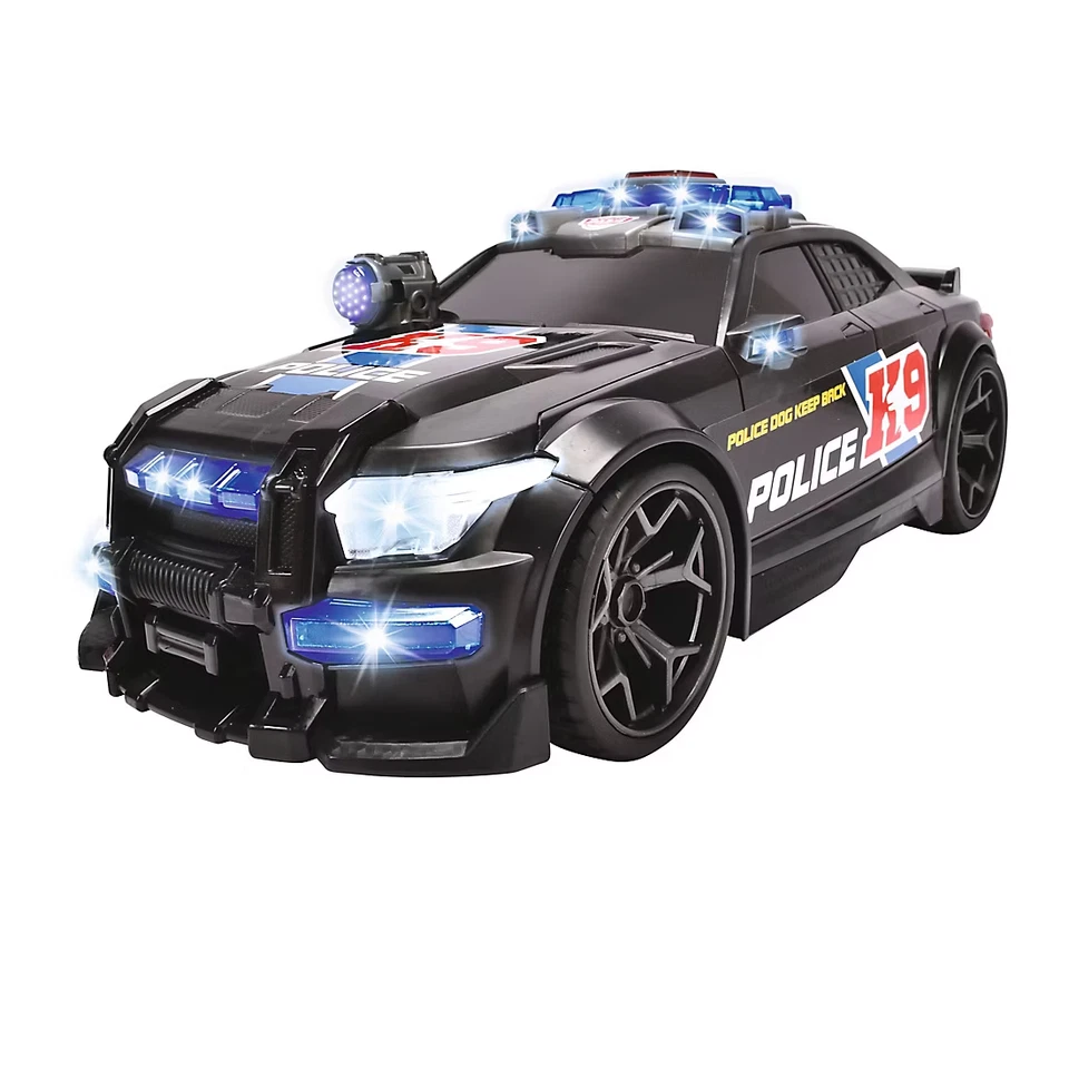 DICKIE TOYS STREET FORCE POLICE CAR MOTORIZED LIGHT & SOUND Police Car NEW!! - Image 2 of 4