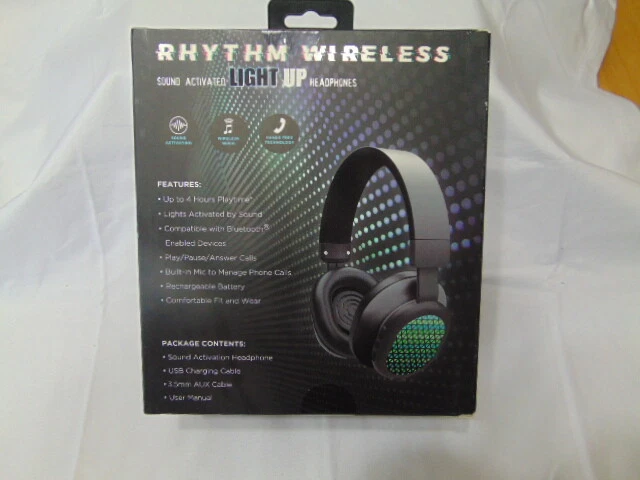Rhythm bluetooth wireless headphones new arrivals