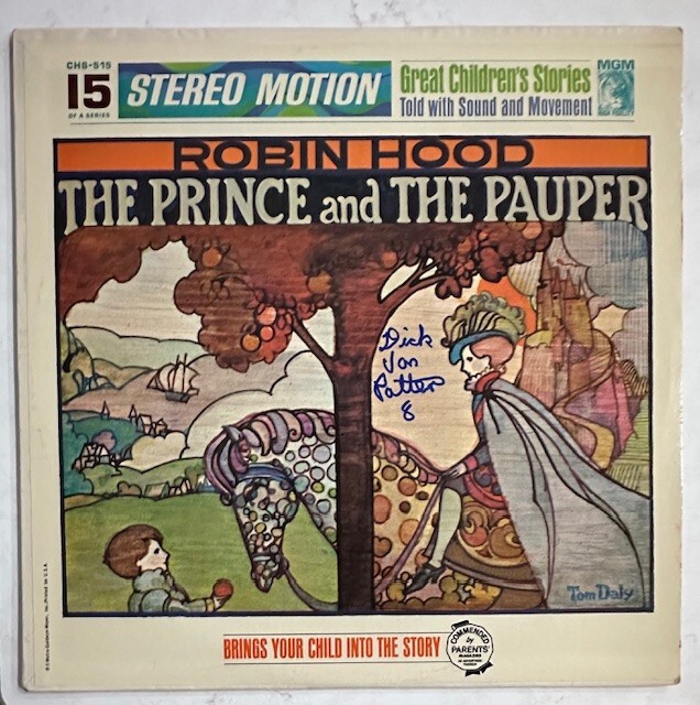 Dick Van Patten Autographed Album (JSA)