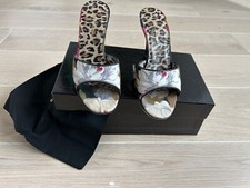 DOLCE & GABANA HIGH HEEL FLOWER SIPERS 37