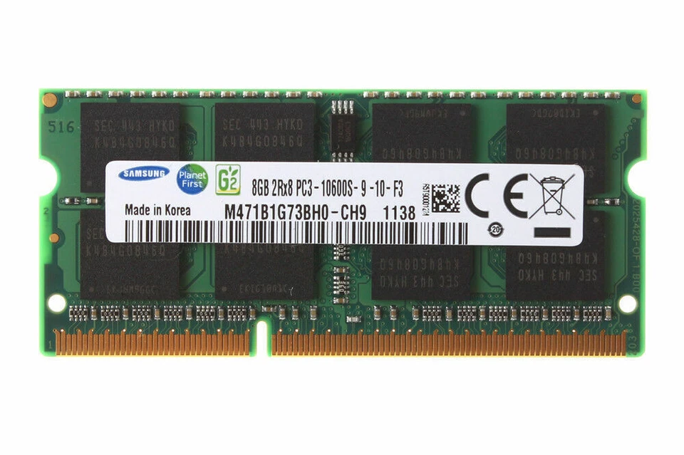 Samsung 16GB/8GB 4GB 2Rx8 PC3-10600S DDR3-1333Mhz SODIMM Laptop Memory RAM 10600 - Image 4 of 4