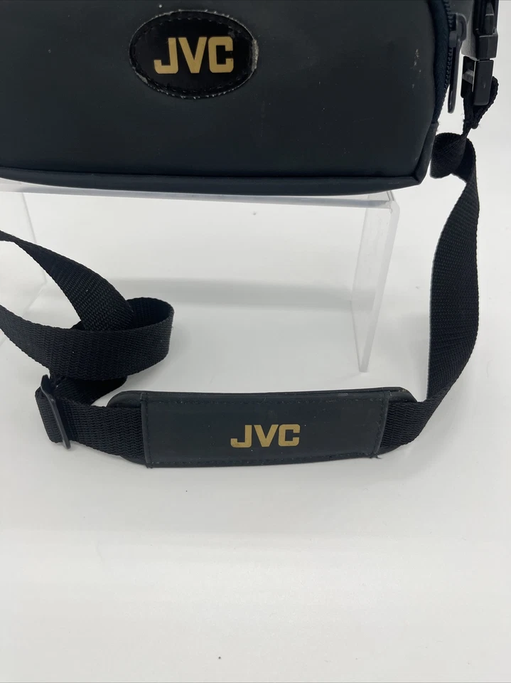 Black Universal Padded Camera Camcorder Canvas Bag w Shoulder Strap JVC CB-V77U - Image 3 of 4