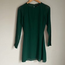 REFORMATION Emerald Green Mayra dress