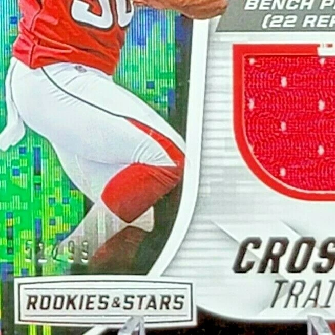 2018 Rookies and Stars Cross Training Jerseys #33 Ito Smith 51/99  - Image 3 of 3