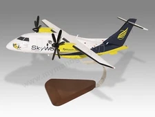 Dornier 328 Skywork Airlines Desk Wood Airplane New Model Small Scale 1/72
