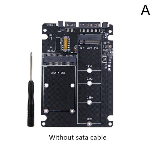 M2 USB Adapter M.2 NGFF to SATA Adapter MSATA To USB SATA 3.0 Converter External - Photo 6/11