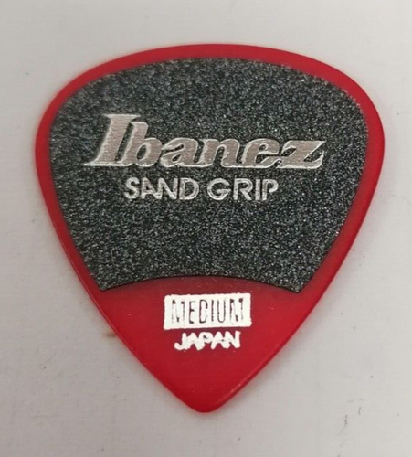 Ibanez Sand Grip Pick Pick Pick Medium Red for Original Guitar New Red - Picture 5 of 5
