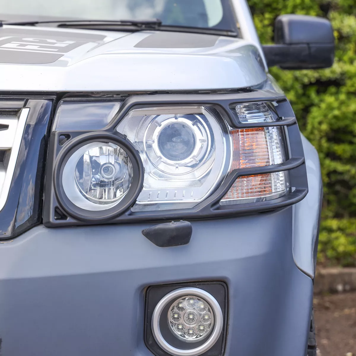 Headlight Guard Kit No Drill for Freelander 2 2007 12 Front