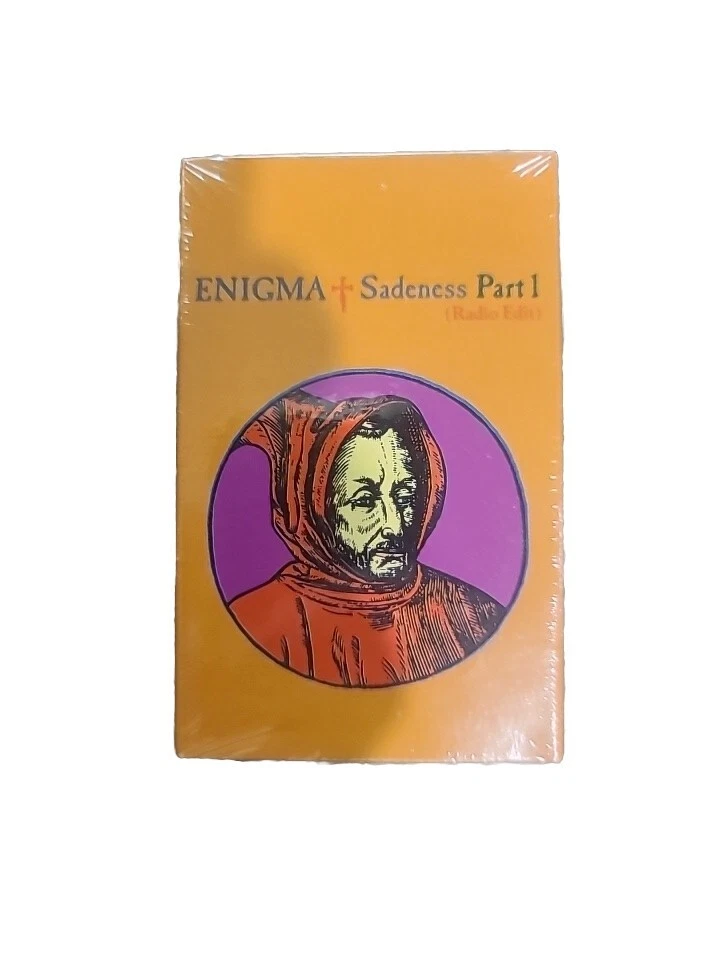 Enigma Sadness Part 1 Cassette Tape Single 1990 NEW SEALED - Imagem 2 de 4