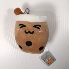 Milk Tea Stuffed Keychain Soft Toy Mini Plush Boba Bubble Tea 4  Cute takashoji