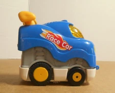 Vtech Go Go Smart Push Down Blue Race Car Y48