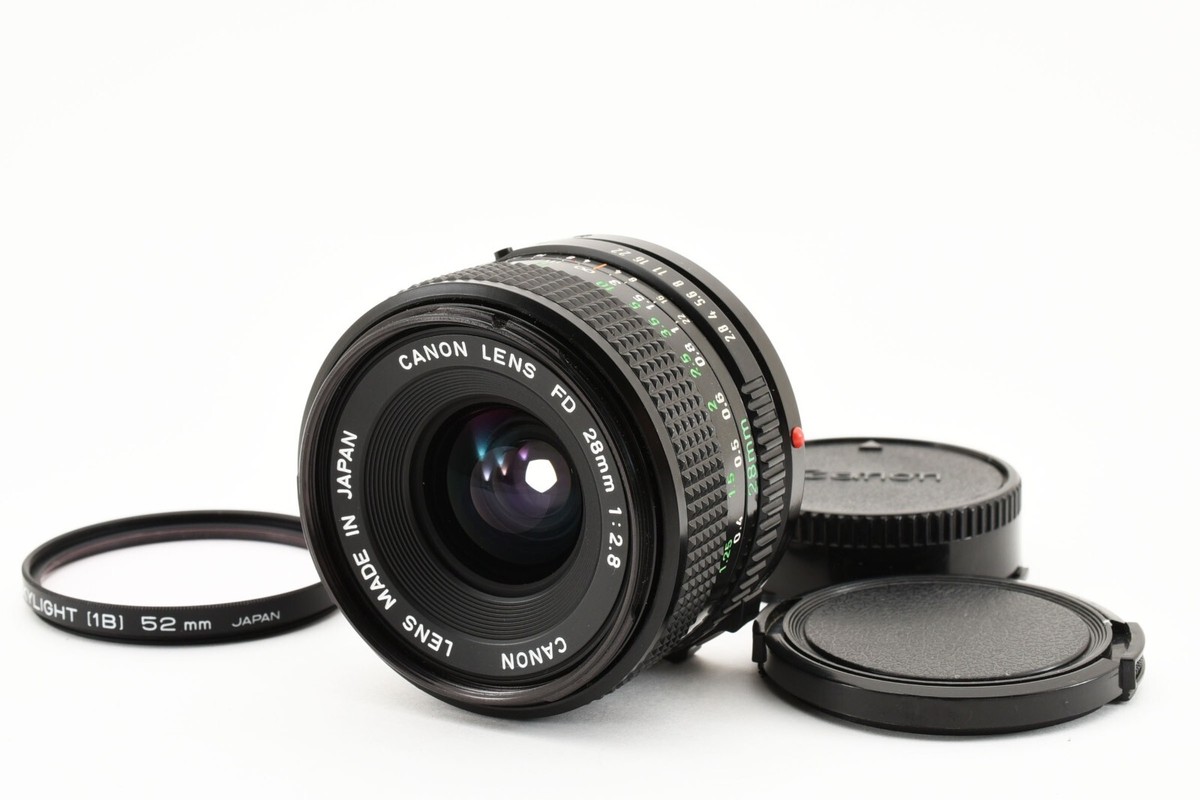 Canon New FD 28mm f/2.8 from Japan [Exc+3] | eBay