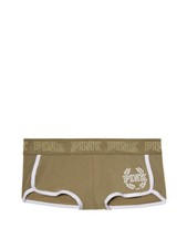 Victoria's Secret PINK Logo Boyshort Panty Olive