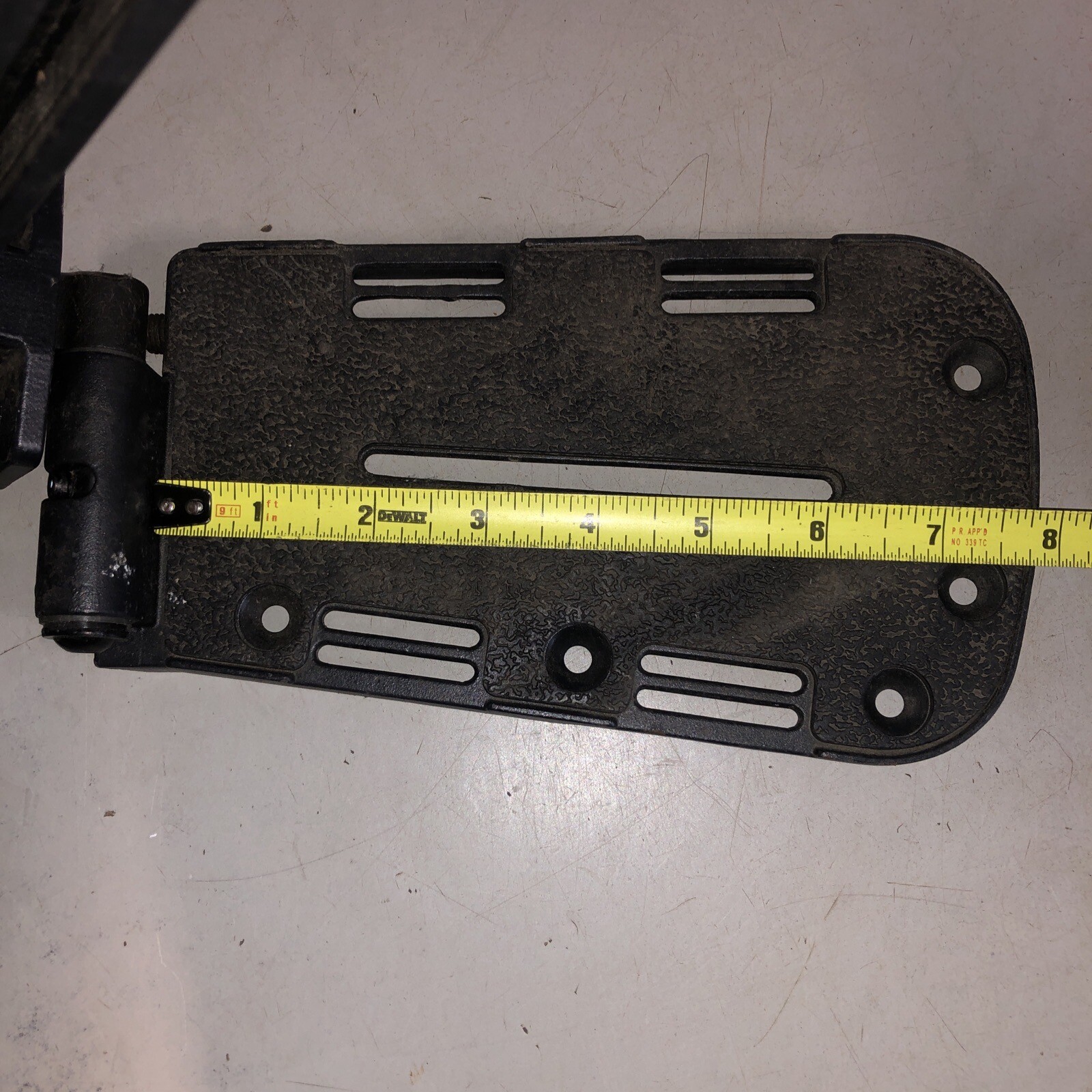 Pair Quantum Q6 Edge 1.0 2.0 Power Foot Rest Plate 5” W X 8” D GRIP eBay