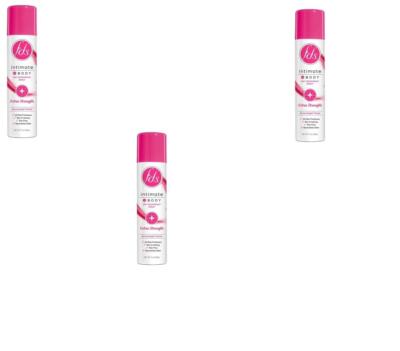 BL  Fds Intimate + Body Dry Spray Deodorant Extra Strength 2oz each *THREE PACK*
