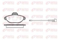 Remsa BremsbeläGe Bremsbelegsatz Vorne FüR Fiat 500 Panda Ford KA Y