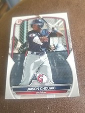 JAISON CHOURIO 2023 BOWMAN DRAFT BDC-164 CLEVELAND GUARDIANS (PROSPECT BASE)