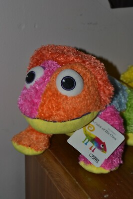 NWT Kohls Cares Plush  A Color of His Own Colorful Chameleon Leo Lionni  Stuffed