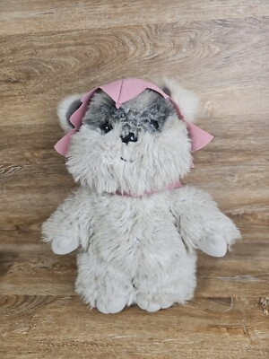 Kenner Vintage Princess Kneesaa The Ewok Plush Pink Cape 15