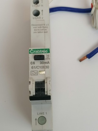 Crabtree rcbo 6 amp ... 61/C10630 Starbreaker | eBay UK