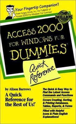 Access 2000 für Windows für Dummies Kurzübersicht - Barrows, Alison